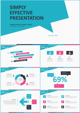 연구계획서 청색 알뜰한 발표용 POWERPOINT샘플 다운