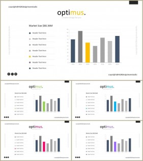 PPT자동차트 세로막대형  마음을 사로잡는 POWERPOINT양식 다운