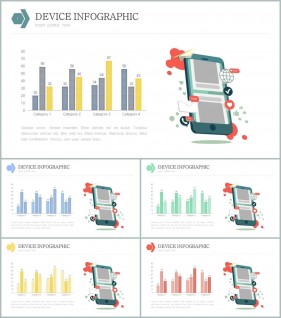 PPT자동차트 세로막대기형  맞춤형 POWERPOINT탬플릿 다운로드