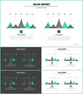 PPT자동차트 세로막대형  마음을 사로잡는 POWERPOINT배경 제작