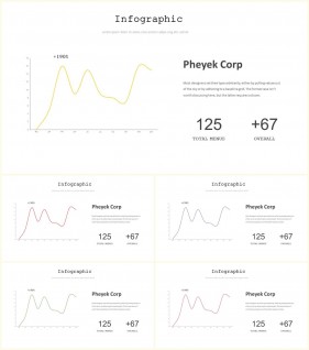 PPT자동차트 꺽은선형  매력적인 POWERPOINT서식 디자인