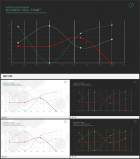 PPT자동차트 선형  매력적인 POWERPOINT테마 디자인