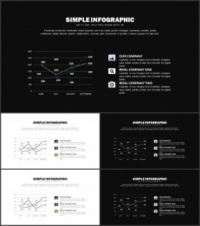 PPT자동차트 꺽은선형  맞춤형 POWERPOINT탬플릿 제작