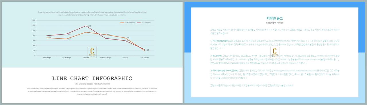 PPT자동차트 꺽은선형  발표용 PPT배경 사이트 상세보기