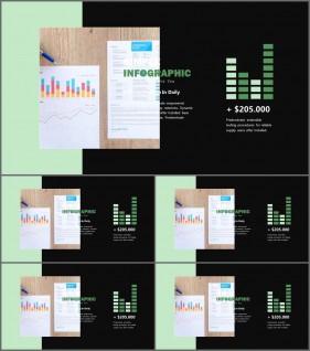 PPT자동차트 깔때기형  고퀄리티 POWERPOINT양식 디자인