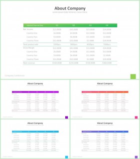 PPT자동차트 표형  다양한 주제에 어울리는 POWERPOINT양식 사이트