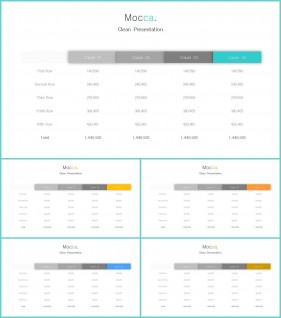 PPT자동차트 표형  맞춤형 POWERPOINT템플릿 만들기