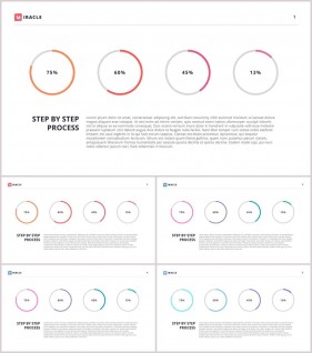 PPT자동차트 선버스트형  매력적인 POWERPOINT샘플 다운