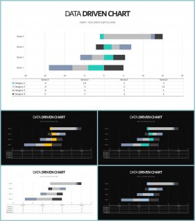 PPT자동차트 가로막대기형  매력적인 POWERPOINT배경 제작