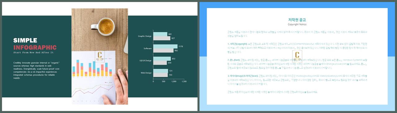 PPT자동차트 가로막대기형  발표용 PPT템플릿 제작 상세보기