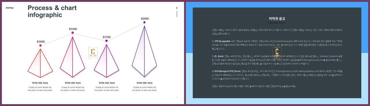 PPT다이어그램 경과형  발표용 PPT양식 디자인 상세보기