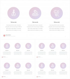 PPT다이어그램 가로 배치형  다양한 주제에 어울리는 PPT템플릿 디자인