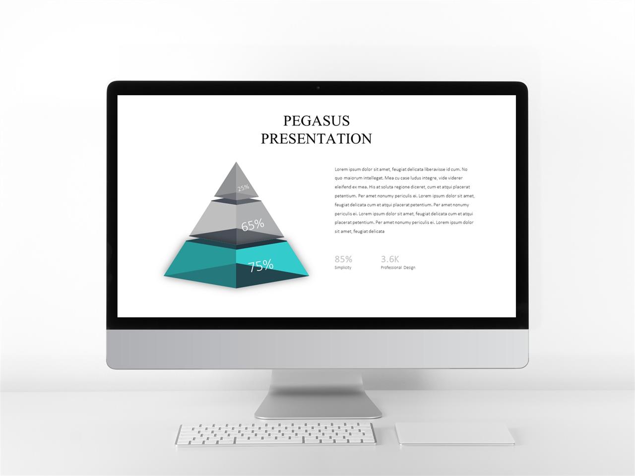 PPT다이어그램 피라미드형  고급형 PPT샘플 사이트 미리보기