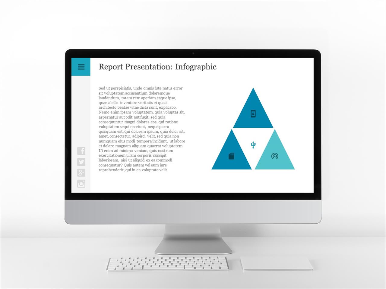 PPT다이어그램 피라미드형  프로급 파워포인트탬플릿 사이트 미리보기
