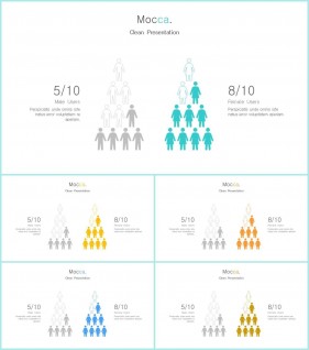 PPT다이어그램 비교형  프레젠테이션 POWERPOINT서식 제작