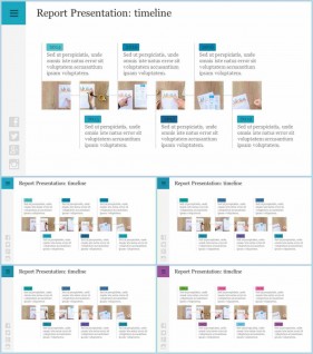 PPT다이어그램 세로 배치형  맞춤형 POWERPOINT배경 만들기