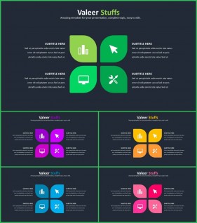 PPT다이어그램 모둠형  프레젠테이션 POWERPOINT샘플 디자인