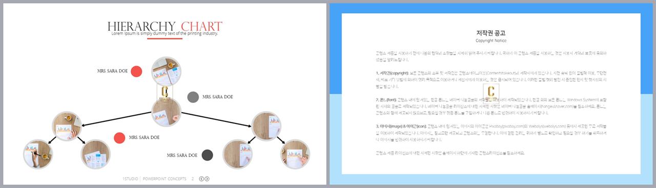 PPT다이어그램 조직구성형  시선을 사로잡는 파워포인트템플릿 만들기 상세보기