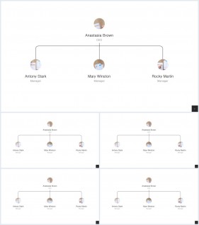 PPT다이어그램 조직구성형  시선을 사로잡는 POWERPOINT템플릿 만들기