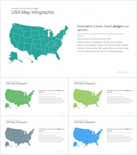 PPT인포그래픽 지도  고퀄리티 PPT템플릿 사이트