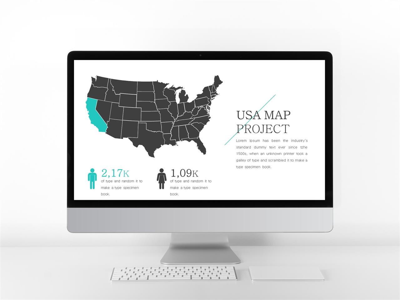 PPT인포그래픽 지도  프레젠테이션 PPT템플릿 디자인 미리보기