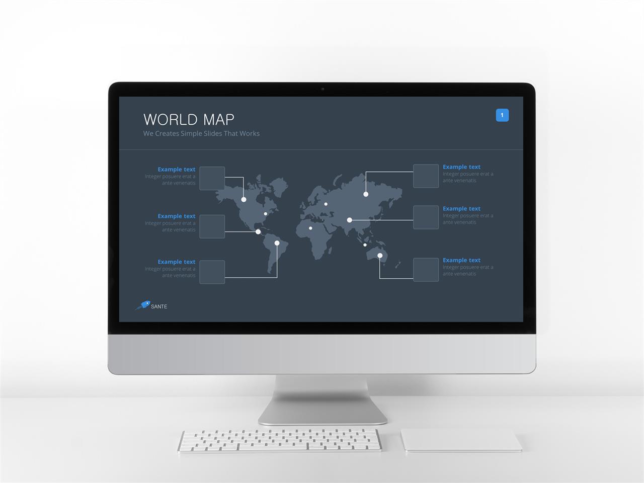 PPT인포그래픽 세계지도형  고퀄리티 POWERPOINT양식 사이트 미리보기