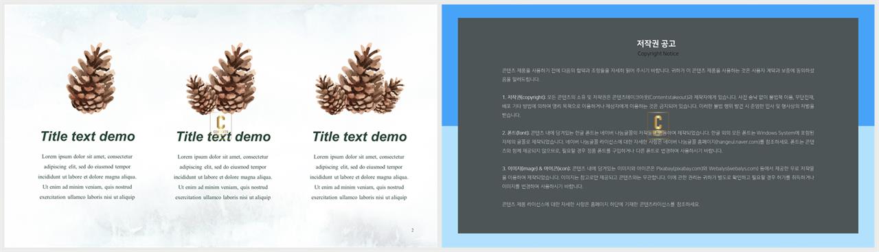 PPT인포그래픽 화초  멋진 PPT샘플 다운 상세보기