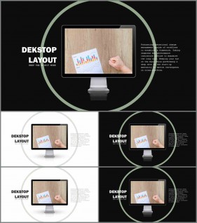 PPT인포그래픽 컴퓨터  멋진 POWERPOINT샘플 다운