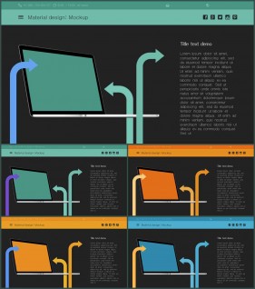 PPT인포그래픽 PC  맞춤형 파워포인트테마 다운