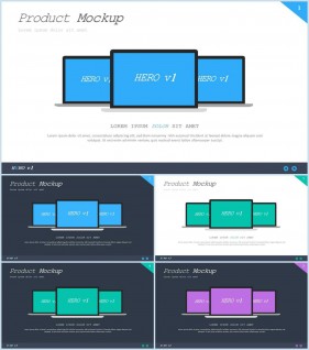 PPT인포그래픽 컴퓨터  다양한 주제에 어울리는 POWERPOINT테마 만들기