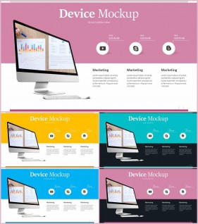 PPT인포그래픽 노트북  프로급 POWERPOINT양식 제작