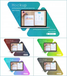 PPT인포그래픽 PC  멋진 POWERPOINT양식 다운