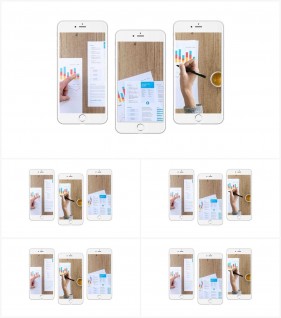 PPT인포그래픽 전자제품  프레젠테이션 POWERPOINT테마 사이트