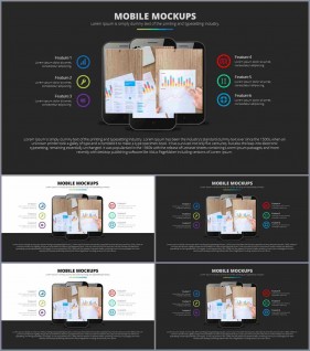 PPT인포그래픽 전자제품  시선을 사로잡는 POWERPOINT양식 디자인