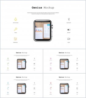 PPT인포그래픽 전자제품  프레젠테이션 POWERPOINT테마 디자인