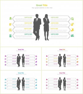 PPT인포그래픽 오피스  프로급 POWERPOINT테마 다운로드