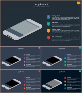 PPT인포그래픽 산업기술  고퀄리티 POWERPOINT템플릿 디자인