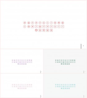 PPT아이콘  고급스럽운 PPT샘플 만들기