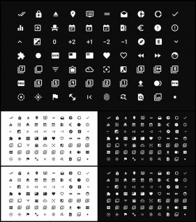 PPT아이콘  고퀄리티 POWERPOINT배경 디자인