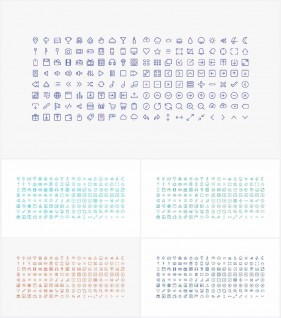 PPT아이콘  고퀄리티 파워포인트템플릿 디자인
