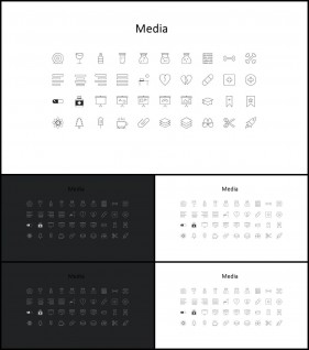 PPT아이콘  발표용 PPT탬플릿 디자인