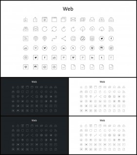 PPT아이콘  고급스럽운 피피티서식 다운로드