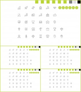 PPT아이콘  다양한 주제에 어울리는 파워포인트배경 만들기