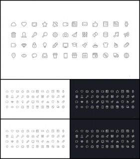 PPT아이콘  매력적인 파워포인트양식 다운