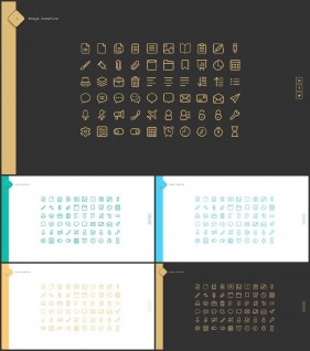 PPT아이콘  마음을 사로잡는 PPT테마 디자인