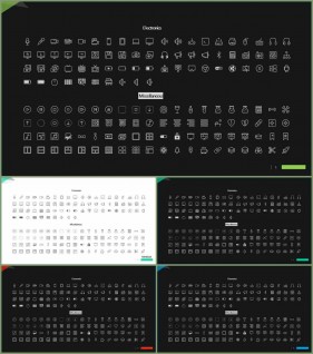 PPT아이콘  고급스럽운 POWERPOINT서식 다운로드