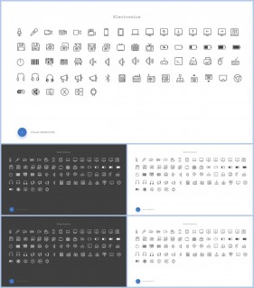 PPT아이콘  고급스럽운 POWERPOINT테마 제작