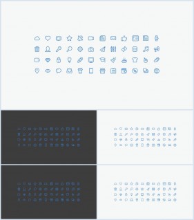 PPT아이콘  다양한 주제에 어울리는 PPT배경 사이트