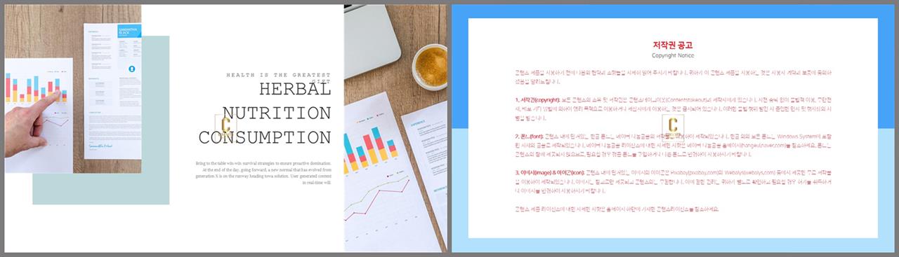 PPT레이아웃 가로 배치형  프로급 피피티양식 디자인 상세보기