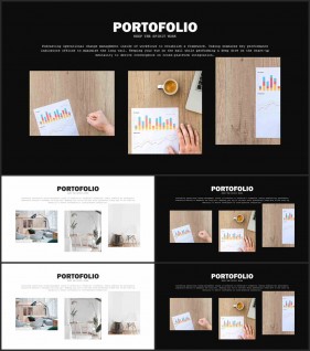 PPT레이아웃 가로 배열형  맞춤형 POWERPOINT샘플 사이트